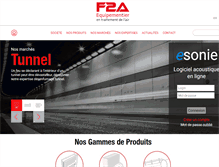 Tablet Screenshot of f2a.fr